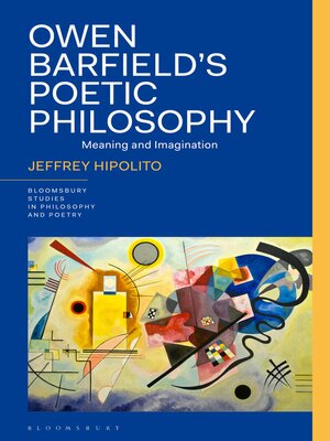 cover image of Owen Barfield's Poetic Philosophy
